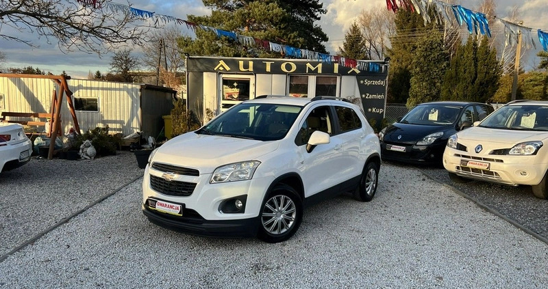 Chevrolet Trax cena 43800 przebieg: 137000, rok produkcji 2013 z Świdnica małe 301